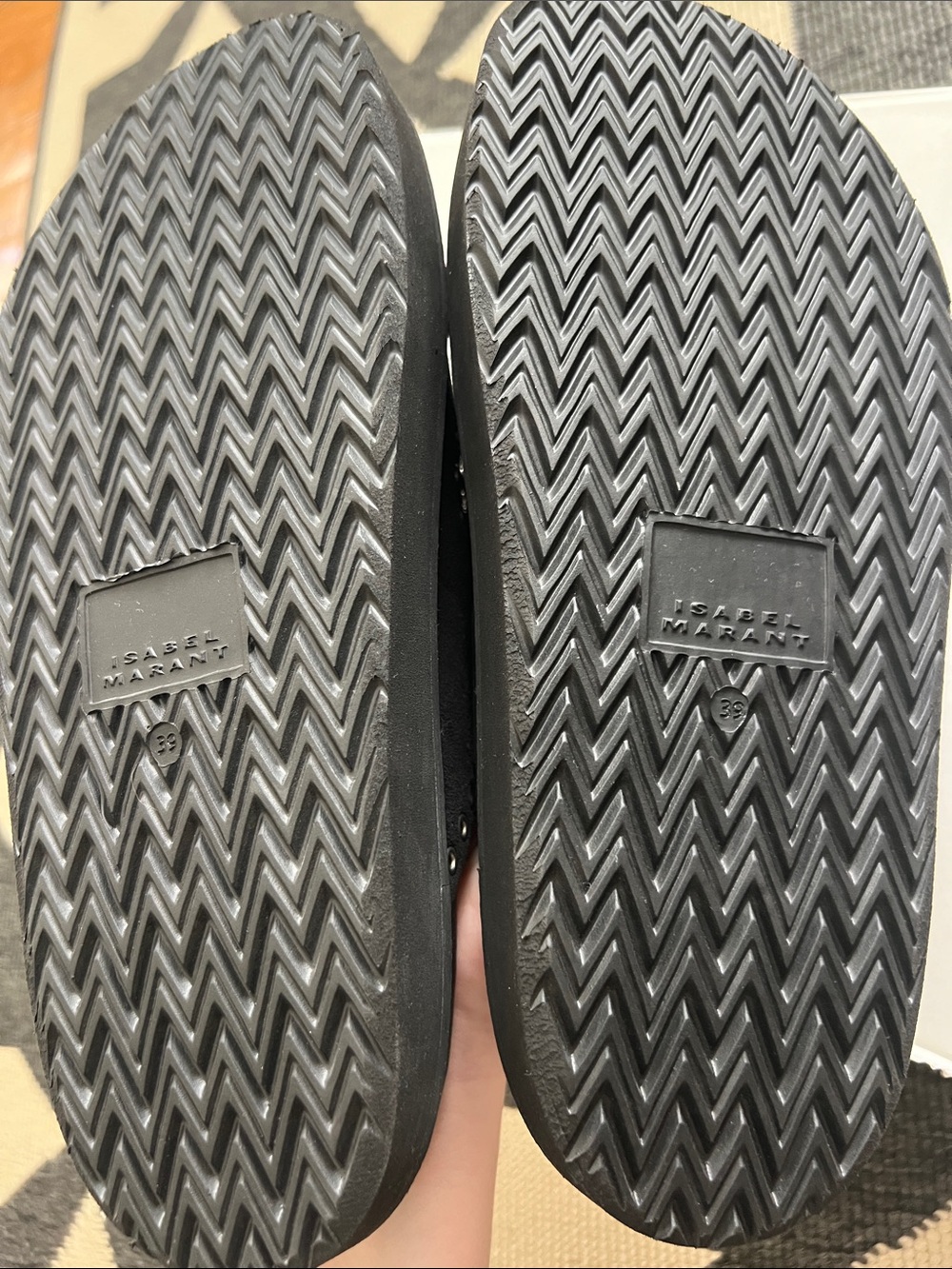 Isabel Marant Black Lennya Sandal - Picture 5 of 9